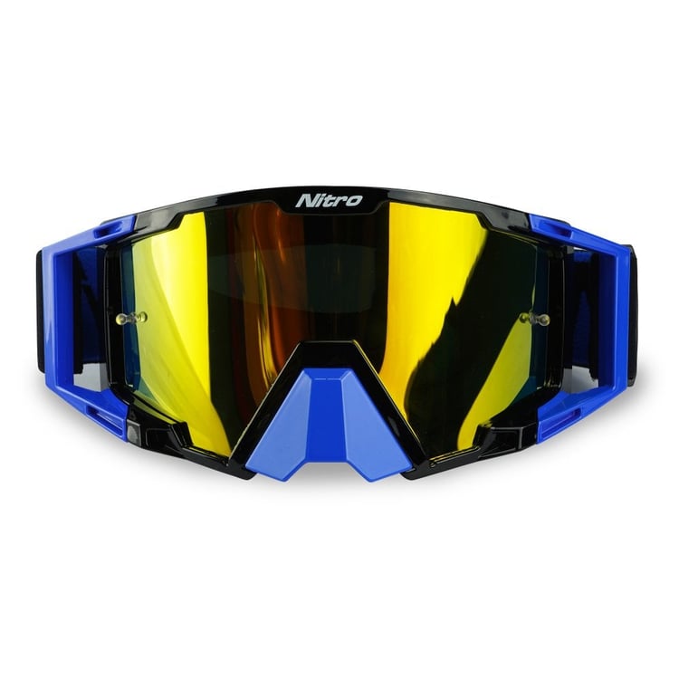 Nitro NV-100 Blue Diamond Blue/Black MX Goggles