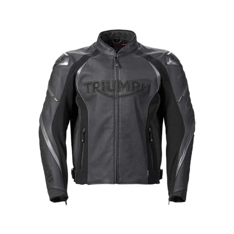 Triumph Triple Perforated Leather Jacket