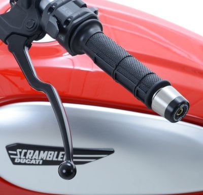 R&G Ducati Scrambler Black Bar End Protectors