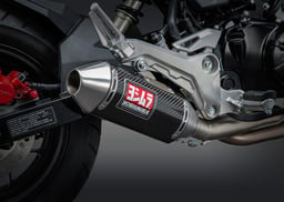 Yoshimura Race Mini RS-2 Honda Honda GROM (17-20) Stainless Full Exhaust/Carbon Fiber Muffler