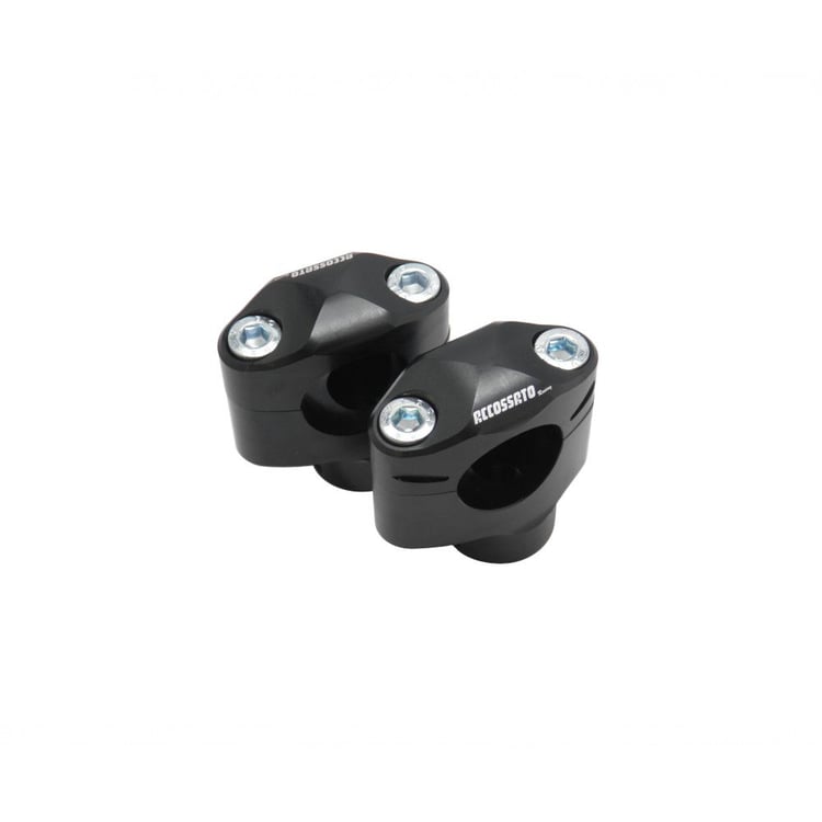 Accossato 40mm Handlebar Black 28mm Riser Kit