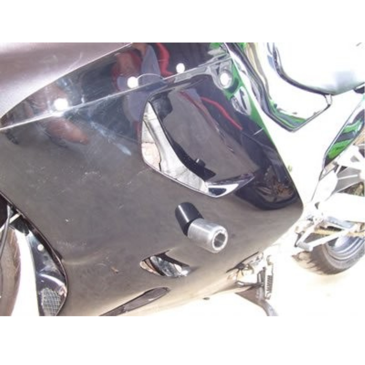 R&G Kawasaki ZZR1100/1200 Black Crash Protectors