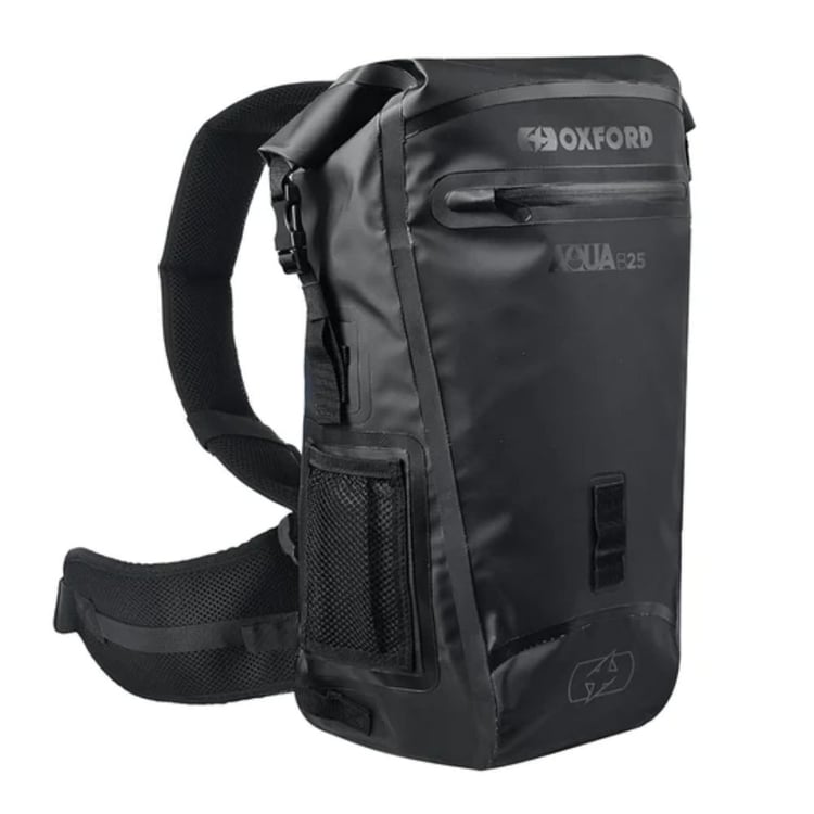 Oxford Aqua B25 Black Backpack