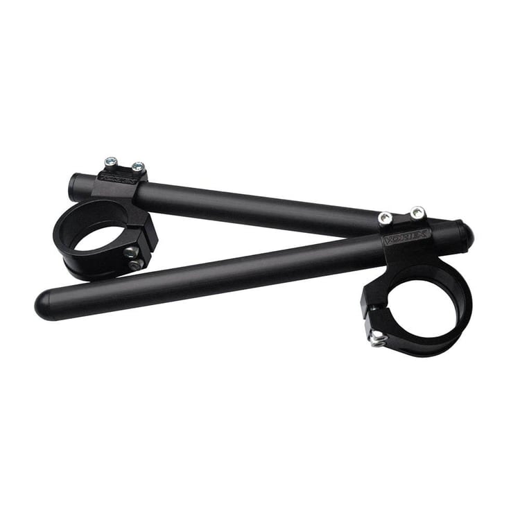 Vortex 53mm Black Clip-Ons Handlebars