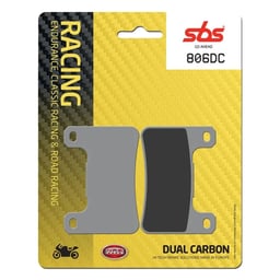 SBS Dual Carbon Racing Front Brake Pads - 806DC