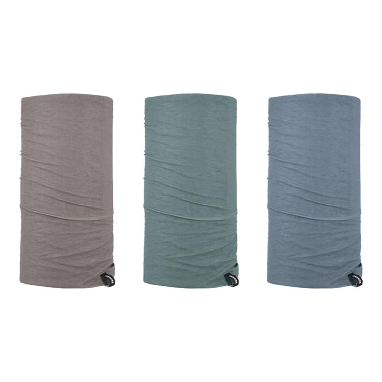 Oxford Comfy Grey/Taupe/Khaki 3 Pack Neck Wamer