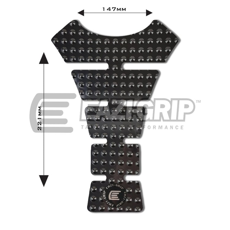 Eazi-Grip EVO F 147mm x 221mm Black Centre Tank Pad