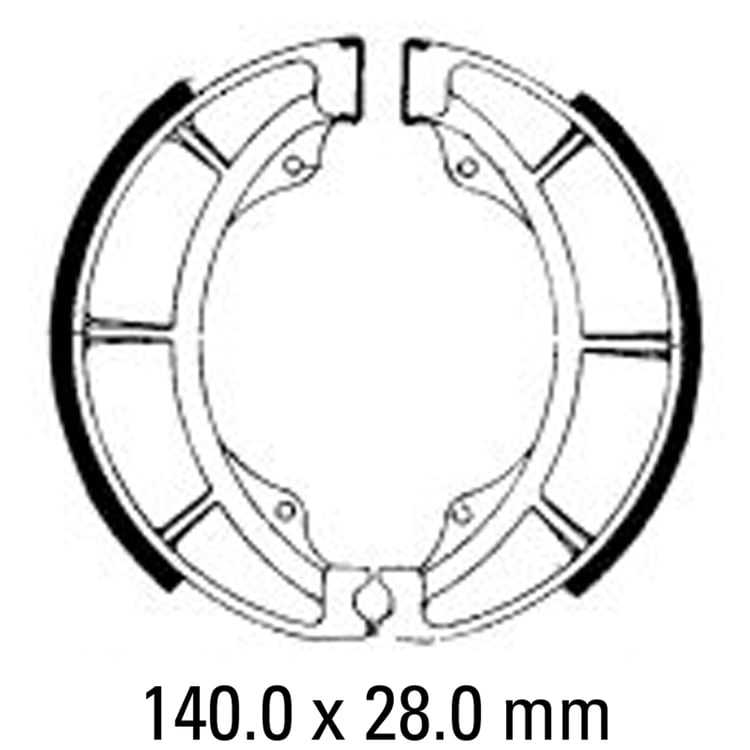 Ferodo FSB785 Brake Shoe Set