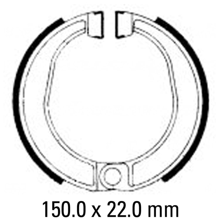 Ferodo FSB842 Brake Shoe Set