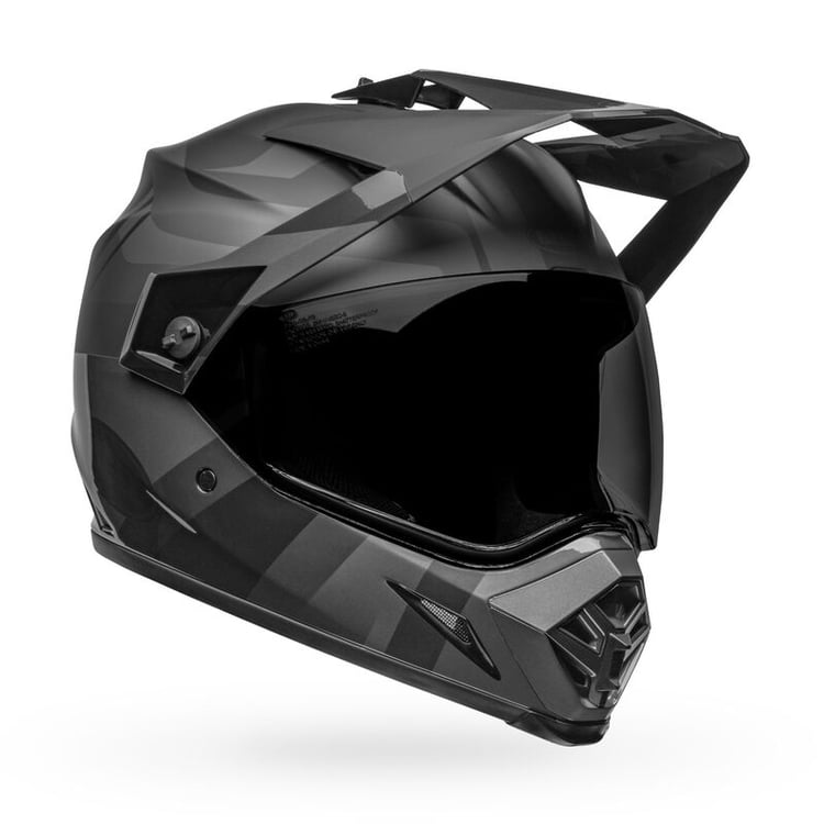 Bell 2022 MX-9 Adventure Mips Marauder Matte/Gloss Blackout Helmet