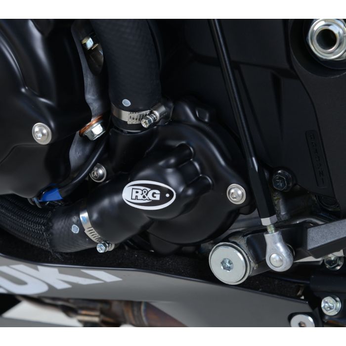 R&G Suzuki GSX-R1000/GSX-R1000R Black Left Hand Side Engine Case Cover (Waterpump)