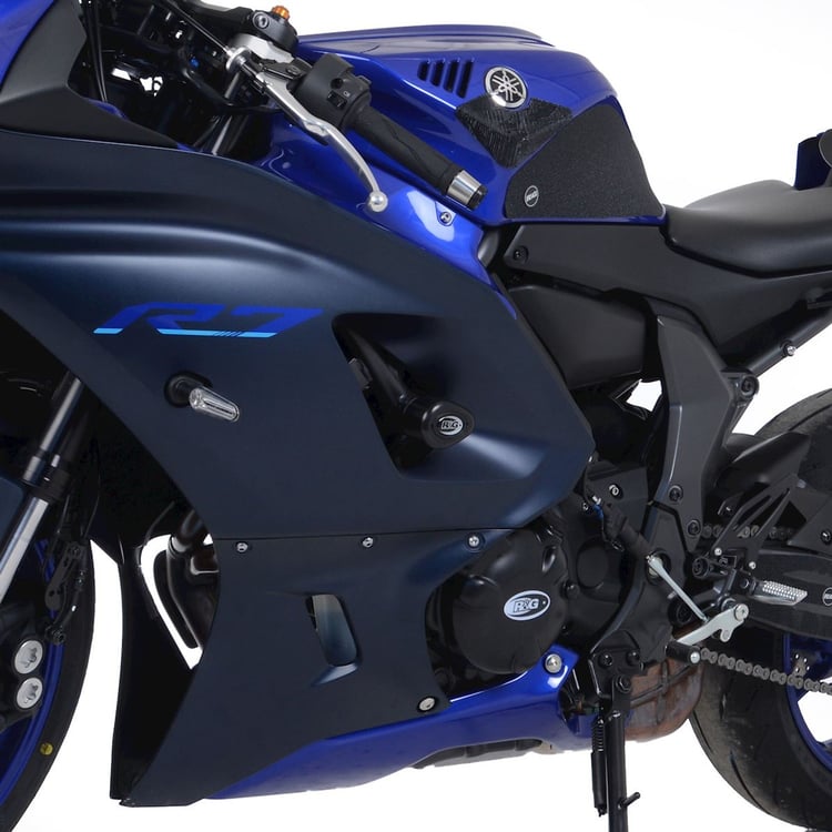 R&G Yamaha R7 2022 White Race Kit Aero Style Crash Protectors