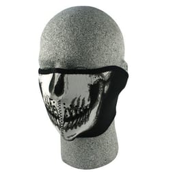 Zan Headgear Skull Face Half Mask