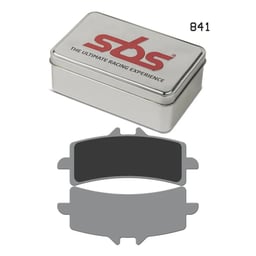 SBS Dual Sinter Racing Front Brake Pads - 841DS2