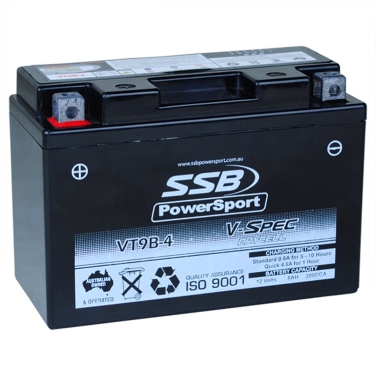 SSB V-SPEC YT9B-4 Battery
