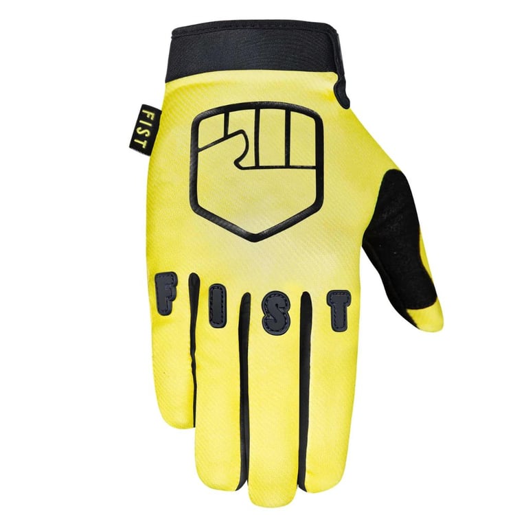 Fist Handwear Black N Yellow Gloves