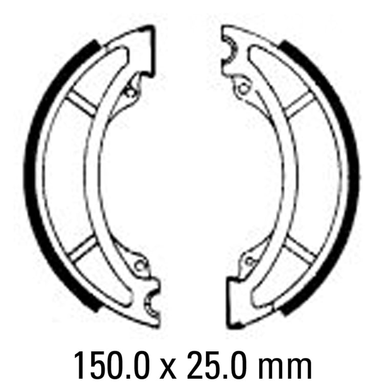 Ferodo FSB766 Brake Shoe Set