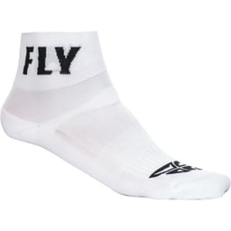 Fly Racing Shorty White Socks