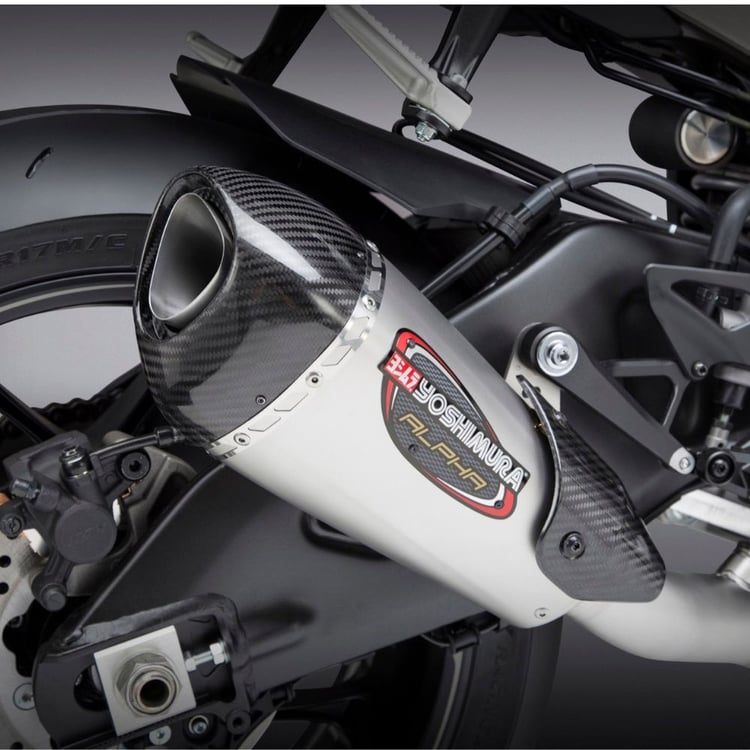 Yoshimura Race Alpha T Yamaha YZF-R1/M/S 15-23 Stainless Steel with Muffler 3/4 Exhaust