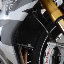 R&G Triumph Daytona Moto2 765 2020 Black Radiator Guard