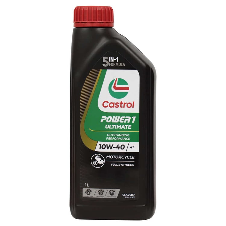 Castrol Power1 Ultimate 10W-40 4 Stroke Oil 1L