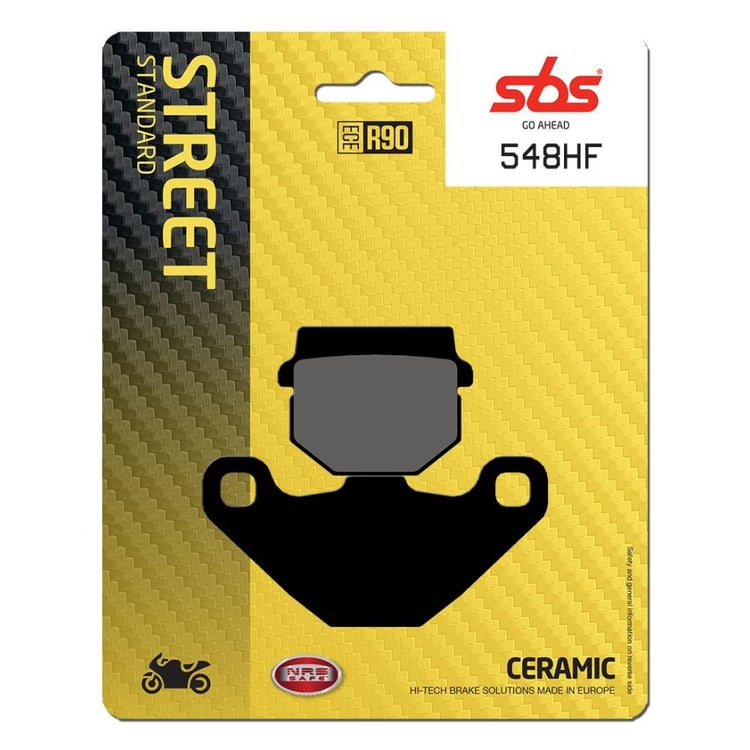 SBS Ceramic Front / Rear Brake Pads - 548HF
