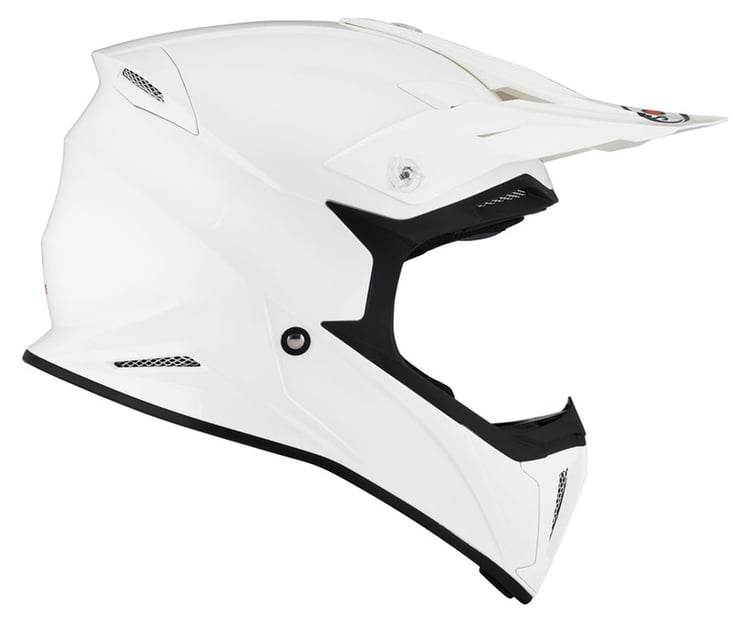 Suomy X-Wing Plain White Helmet