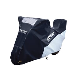 Oxford Rainex Medium Motorcycle Cover with Top Box Allowance