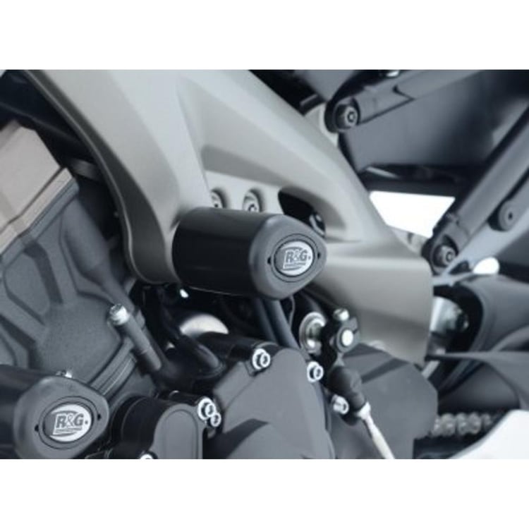 R&G Yamaha MT-09/FZ-09/XSR900/Tracer 900 GT Black Aero Style Crash Protectors