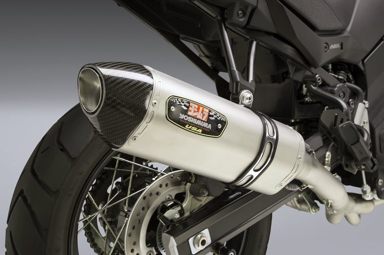 Yoshimura R-77 Suzuki V-Strom 650 (17-20) Stainless 3/4 Exhaust