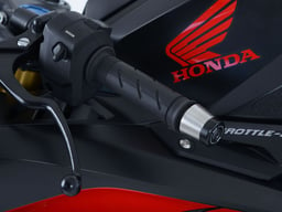 R&G Honda CBR250RR Black Bar End Sliders