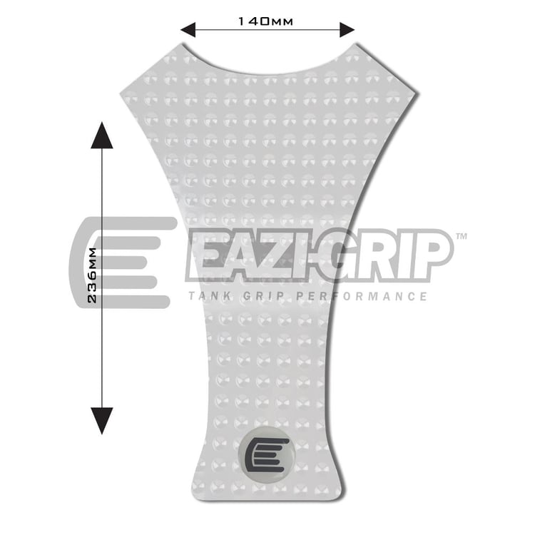 Eazi-Grip EVO B 140mm x 236mm Clear Centre Tank Pad