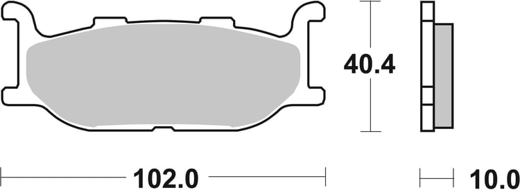 SBS Ceramic Front / Rear Brake Pads - 663HF