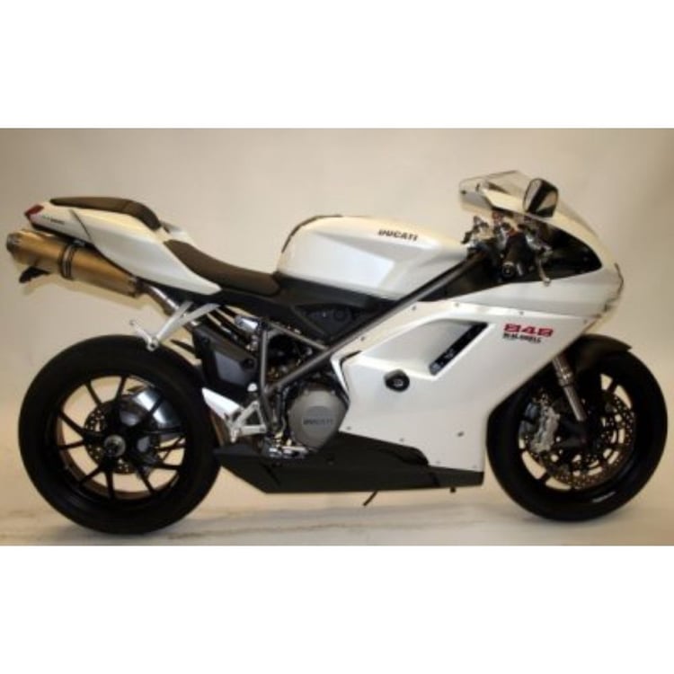 R&G Ducati 848/1098R/1098S/1198 Black Aero Crash Protectors