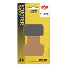 SBS Sintered Maxi Scooter Front Brake Pads - 191MS