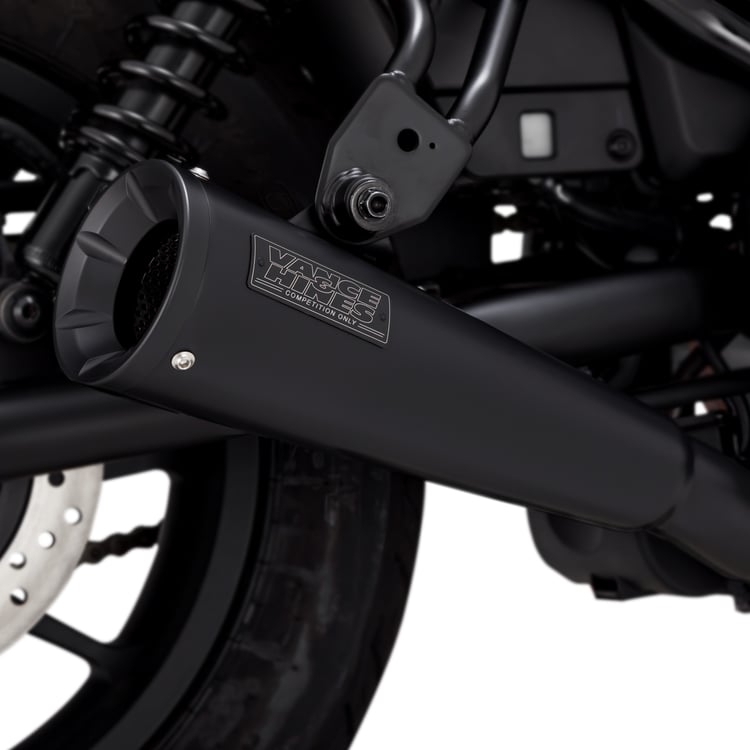 Vance & Hines Honda CMX500 Upsweep Black Slip On Exhaust