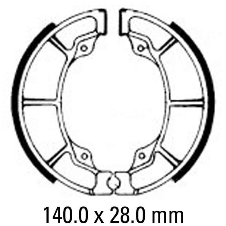 Ferodo FSB760 Brake Shoe Set