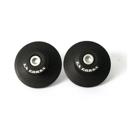 La Corsa 6mm Curved Black Rear Stand Pick Up Knobs