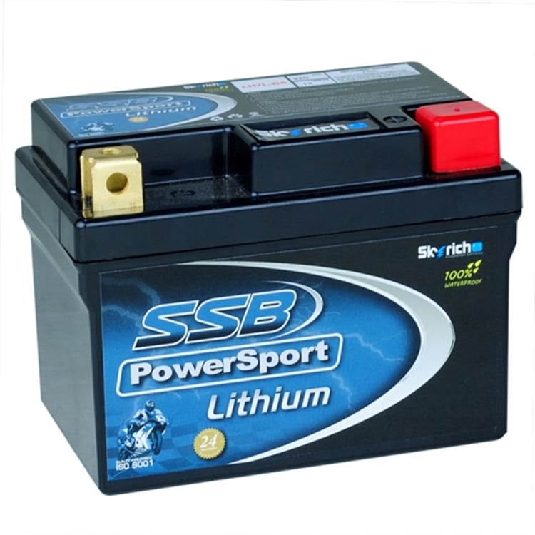 SSB PowerSport 4-LH7L-BS High Performance Lithium Battery