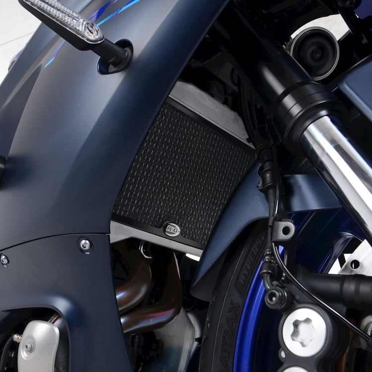 R&G Yamaha R7 2022 Dark Blue Radiator Guard
