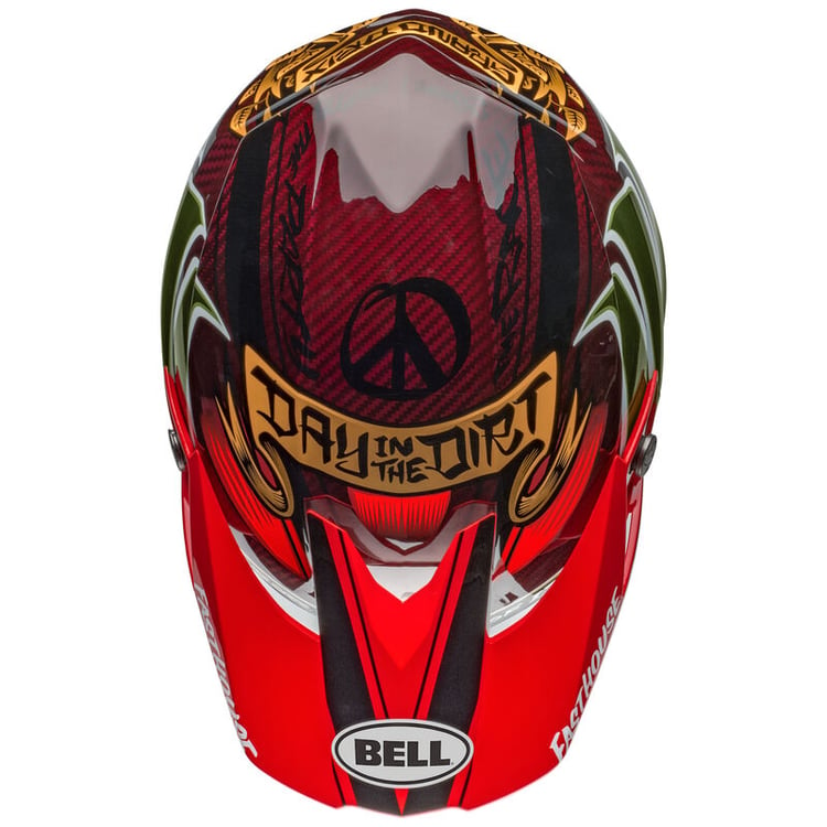 Bell Moto-10 Spherical Fasthouse Day In the Dirt Helmet