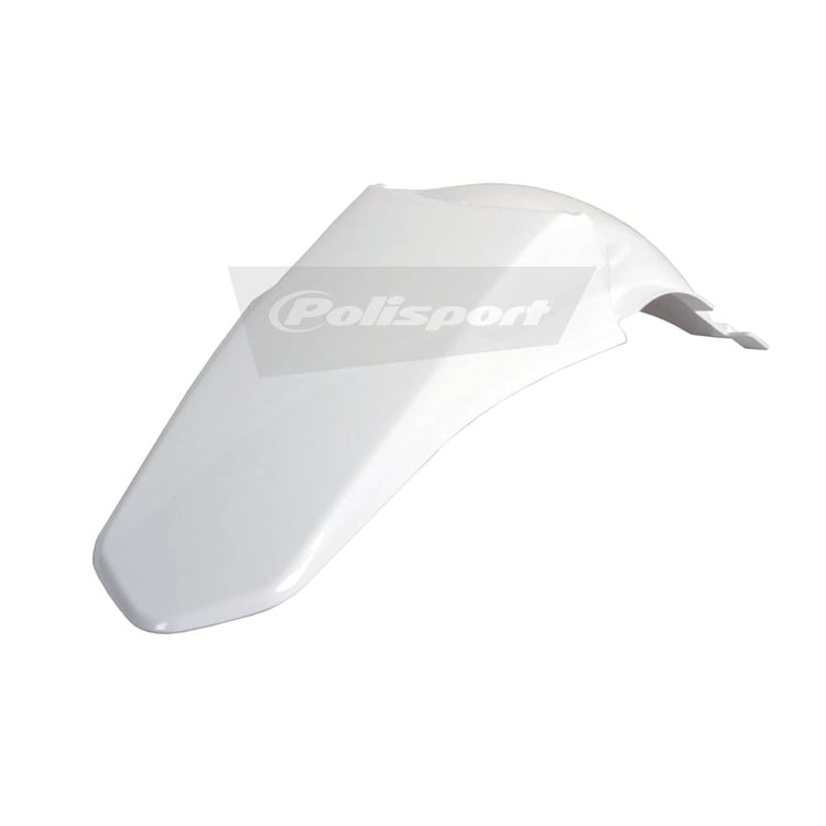 Polisport Yamaha YZ125/250 2002-2014 White Rear Fender