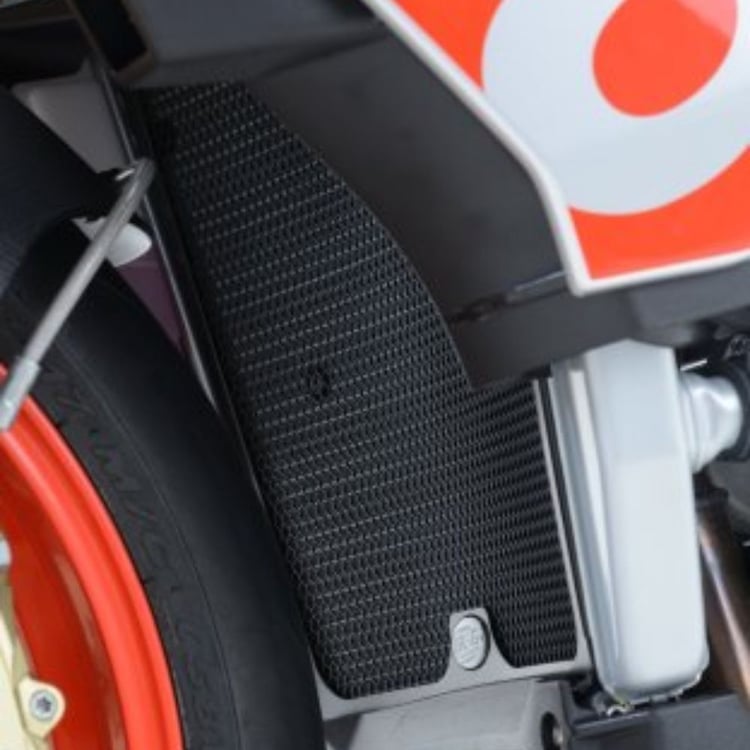 R&G Aprilia RSV4 RF/Tuono 1100 Black Radiator Guard