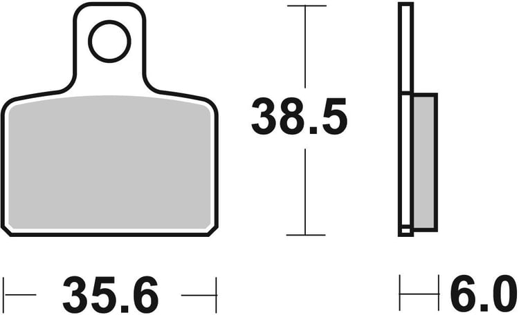 SBS Ceramic Front / Rear Brake Pads - 803HF