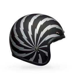 Bell Custom 500 SE Vertigo Matt Black/Silver Helmet