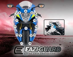 Eazi-Guard Suzuki GSX-R 600 / 750 2011 - 2018 Gloss Paint Protection Film