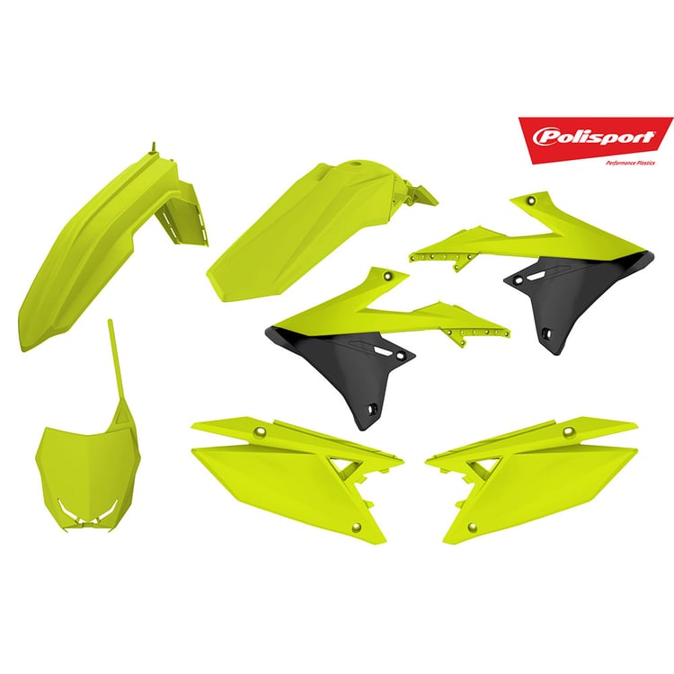 Polisport Suzuki RMZ250 19 RMZ450 18-19 Fluro MX Kit