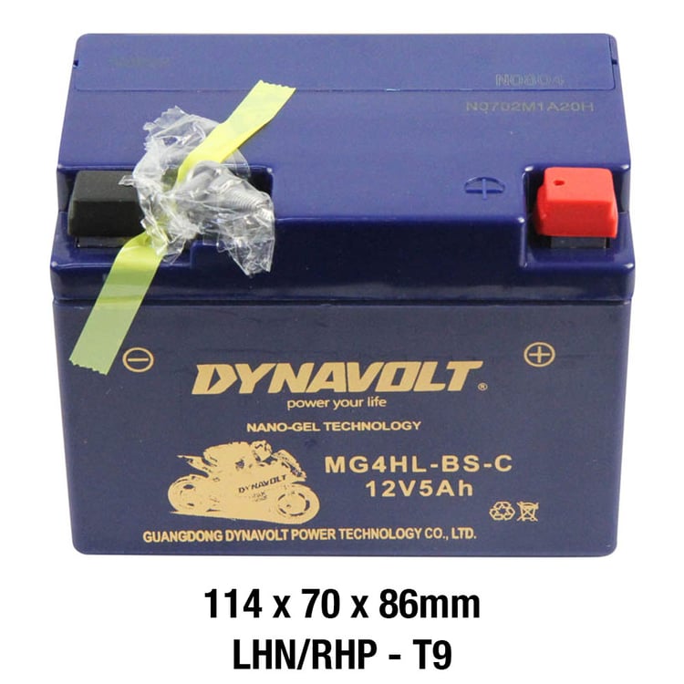 Dynavolt MG4HL-BS-C Nano-Gel Battery