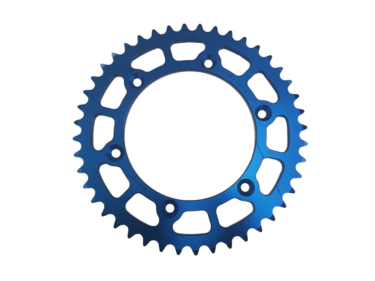 Yamaha GYTR YZ450F 44 Teeth Blue Rear Sprocket