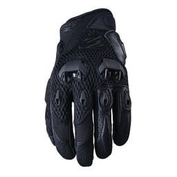 Five Airflow Evo Full Black Gloves